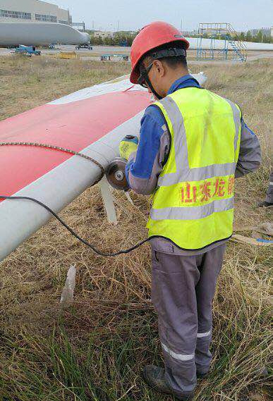 內(nèi)蒙古鄂爾多斯葉片環(huán)形切割