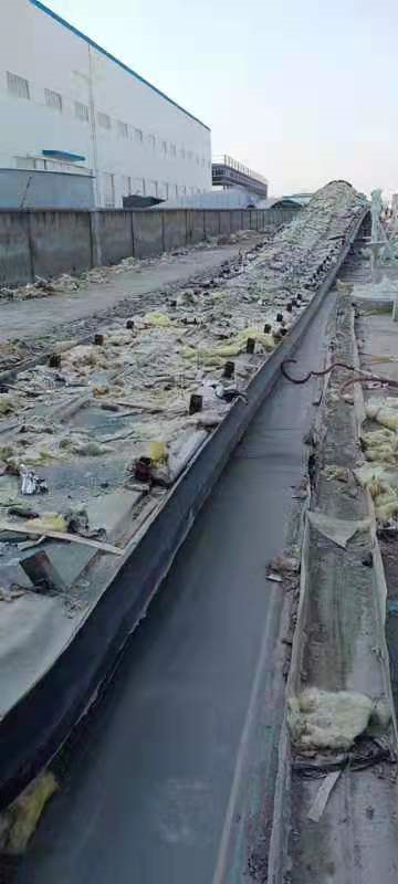 退役葉片模具施工現(xiàn)場