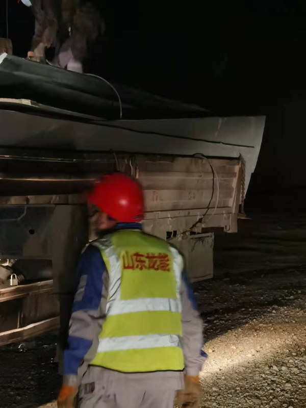 葉片回收處置現(xiàn)場(chǎng)