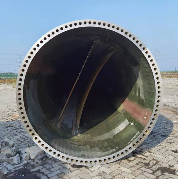 葉片回收處置現(xiàn)場