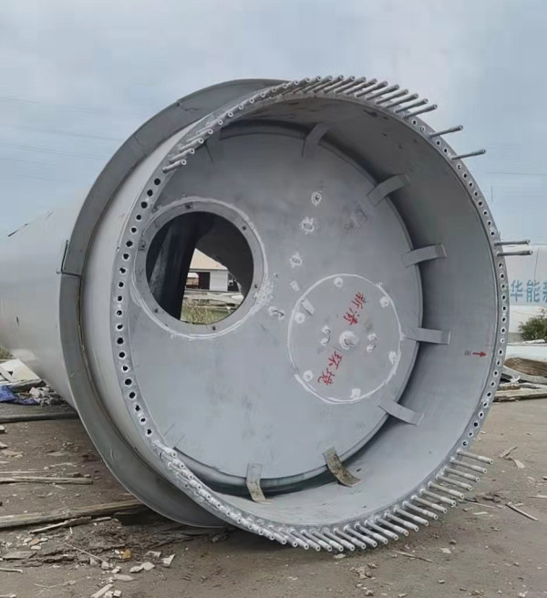 葉片回收處置現(xiàn)場