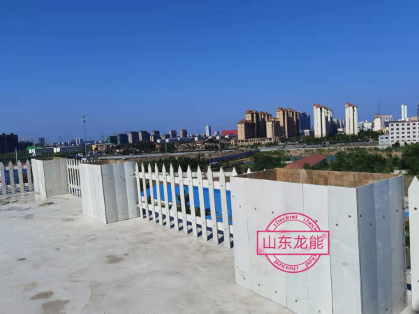 葉片回收處置現(xiàn)場