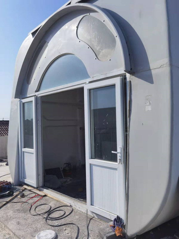 葉片回收處置現(xiàn)場